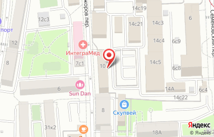 Зооцентр Мартин в Мажоровом переулке на карте
