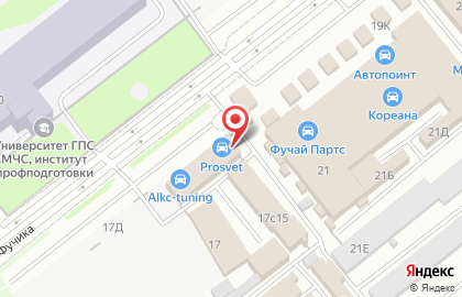 Магазин автозапчастей, ИП Петухов А.А. на карте