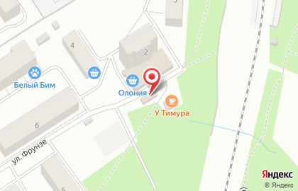 Киоск по продаже фруктов и овощей в Петрозаводске на карте