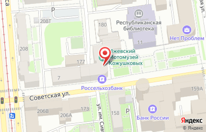 Банк Союз на Советской улице на карте