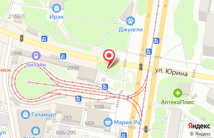 Киоск по продаже фруктов и овощей в Барнауле на карте