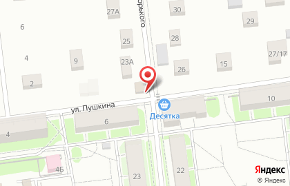 Продовольственный магазин в Санкт-Петербурге на карте