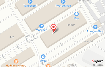 Магазин Мойки-Маркет на Осташковском шоссе на карте