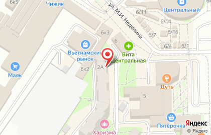 Аптека СП Самед в Октябрьском районе на карте