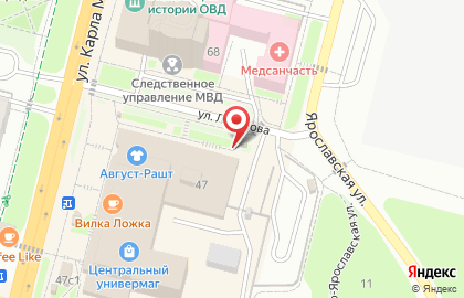 Магазин Победа в Чебоксарах на карте