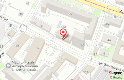 Центр медицинской автоматизации Альвис в Кировском районе на карте