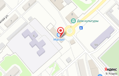 Универсам Магнит на Юбилейной улице на карте