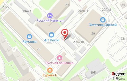 Магазин строительно-отделочных материалов Дача на карте