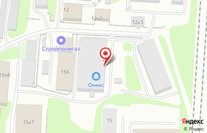 Торговая компания Оникс в Октябрьском районе на карте