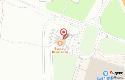 Ресторан быстрого питания Бургер Кинг на шоссе Московское, 65А на карте