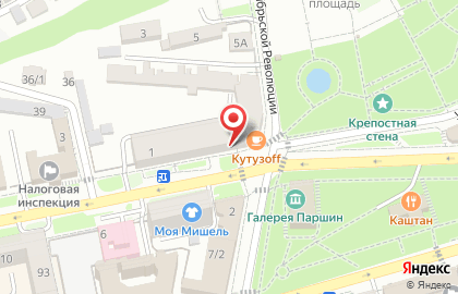 Гастроном на Советской на Советской улице на карте