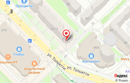Benetton на улице Тольятти на карте