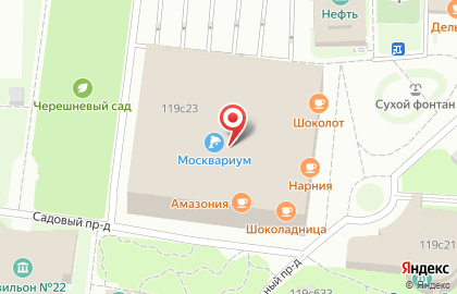Москвариум на карте