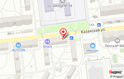 Ателье в Волгограде на карте