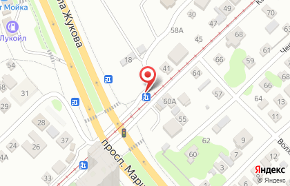 Автостоянка Фаэтон на карте