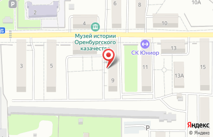 Торговый центр Ринг в Промышленном районе на карте