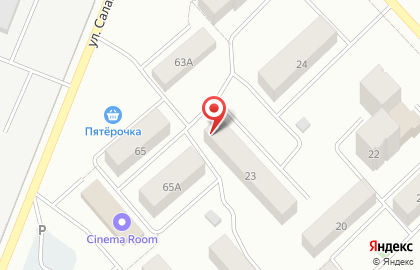 Продовольственный магазин Ак-Тау на карте