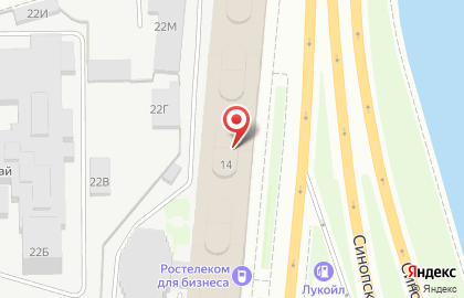 Лукойл на площади Александра Невского II на карте