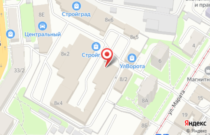 Магазин сантехники Водомир в Ленинском районе на карте