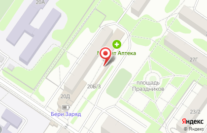 Магазин фруктов и овощей на 21-ой Амурской улице на карте