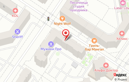 Массажный кабинет массажиста на улице Василия Гольцова на карте