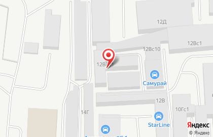 Торгово-сервисный центр Самурай в Якутске на карте