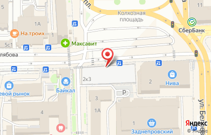 Фирменный магазин белорусской косметики БК на улице Желябова, 2 к 3 на карте
