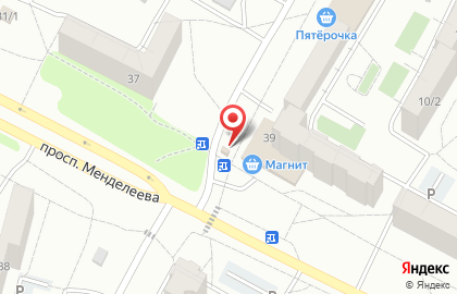 Магазин фруктов и овощей на проспекте Менделеева на карте