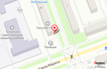Фирменный магазин Апрель на улице Серго Орджоникидзе на карте
