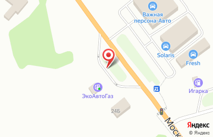 Автосервис Восточный на Московском шоссе на карте