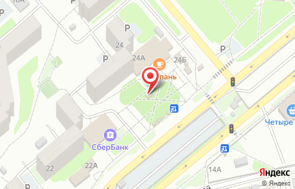 Мясная лавка в Пролетарском районе на карте