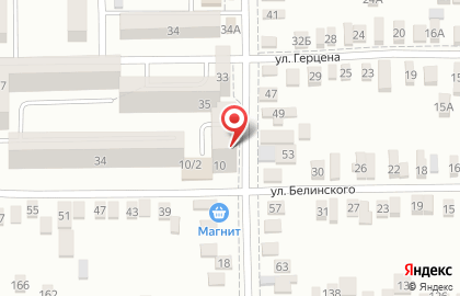 Ветклиника-зоомагазин Четыре лапы на улице Гастелло в Батайске на карте