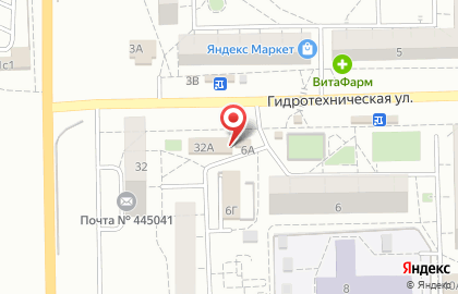 Фирменный магазин Фабрика качества на Гидротехнической улице, 6б на карте