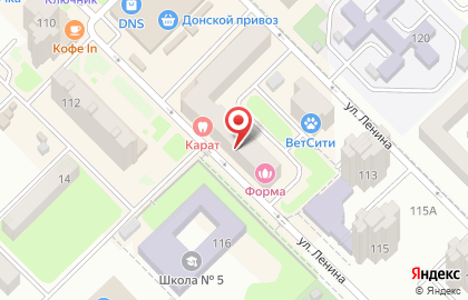 Ателье Тавифа в Ростове-на-Дону на карте