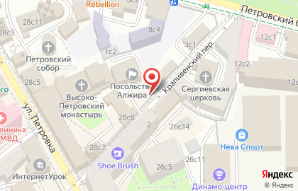 Медицинский центр Петровка-эксперт на карте