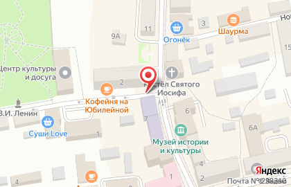 Магазин Клевое место на Юбилейной улице на карте