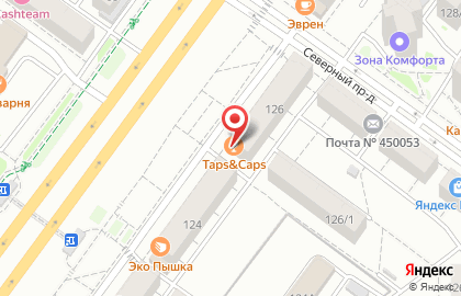 Парикмахерская Имидж в Октябрьском районе на карте