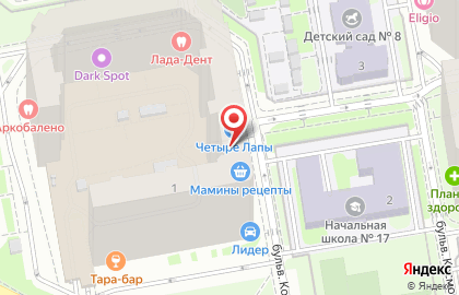 DOZARI на бульваре Космонавтов, 1 на карте