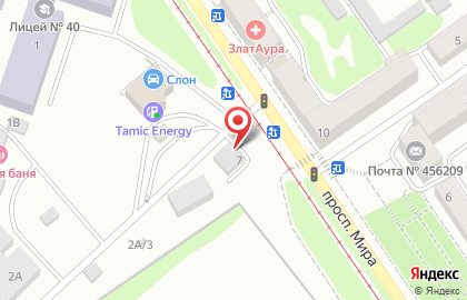 Торгово-сервисная компания Сервис Техника на улице Мира на карте