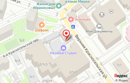 Ткани на Красносельской на карте