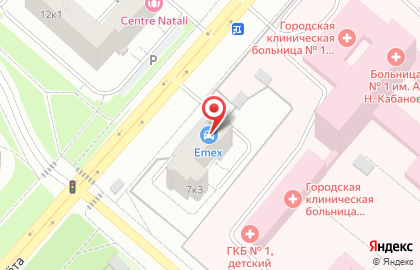 Ортопедический салон Забота в Кировском районе на карте