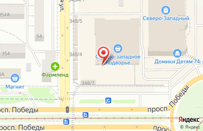 Парикмахерская Leiman в Курчатовском районе на карте