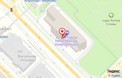Гостиница DoubleTree by Hilton Moscow-Vnukovo Airport на карте