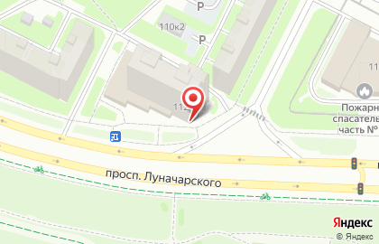 Салон красоты Луна 112 в Санкт-Петербурге (СПб) на карте
