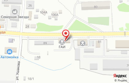 Отделение ГИБДД Отдела МВД России по Корсаковскому городскому округу на карте
