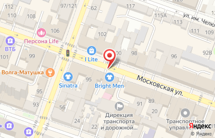 Алиби на Московской улице на карте