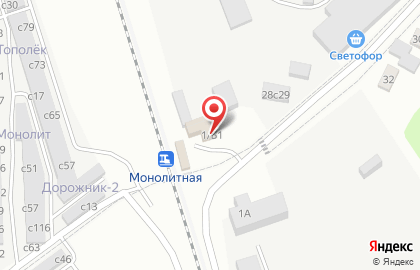 Уют, ООО Монолит на карте