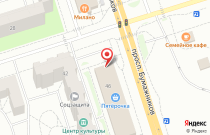 Цветочный салон Цветофор на проспекте Бумажников, 46 на карте