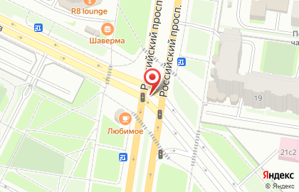 Банкомат, Северо-Западный банк Сбербанка России, ОАО, Заневское отделение на Российском проспекте на карте