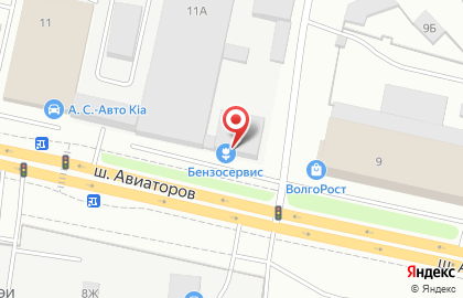 Торгово-сервисный центр Бензосервис в Дзержинском районе на карте